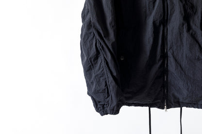 NULABEL / Garment Dyed Zip Up Jacket - Black