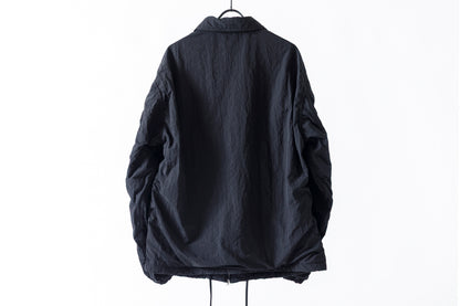 NULABEL / Garment Dyed Zip Up Jacket - Black