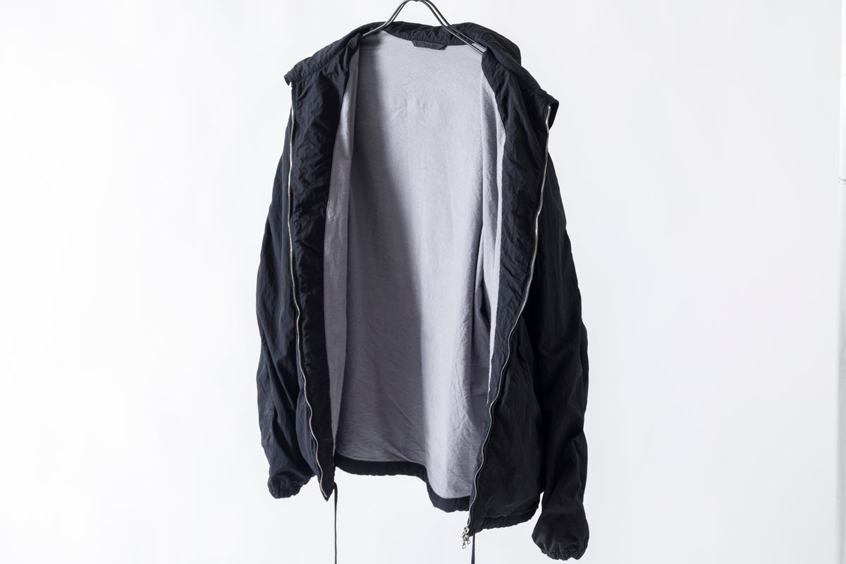 NULABEL / Garment Dyed Zip Up Jacket - Black