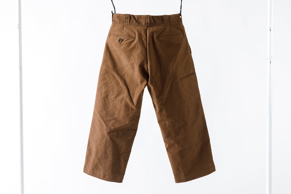 Willow Pants / P-042 - Brown(Dead stock Molskin)