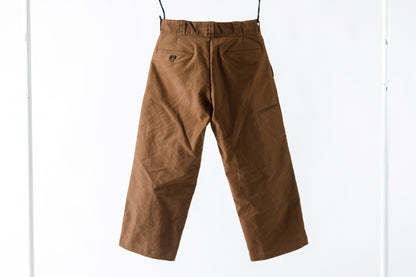 Willow Pants / P-042 - Brown(Dead stock Molskin)