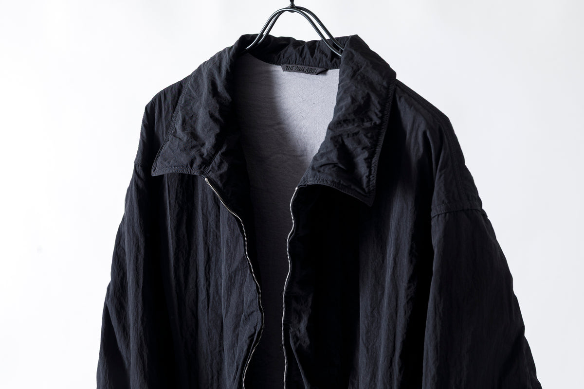 NULABEL / Garment Dyed Zip Up Jacket - Black