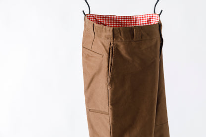 Willow Pants / P-042 - Brown(Dead stock Molskin)