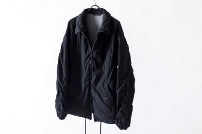 NULABEL / Garment Dyed Zip Up Jacket - Black
