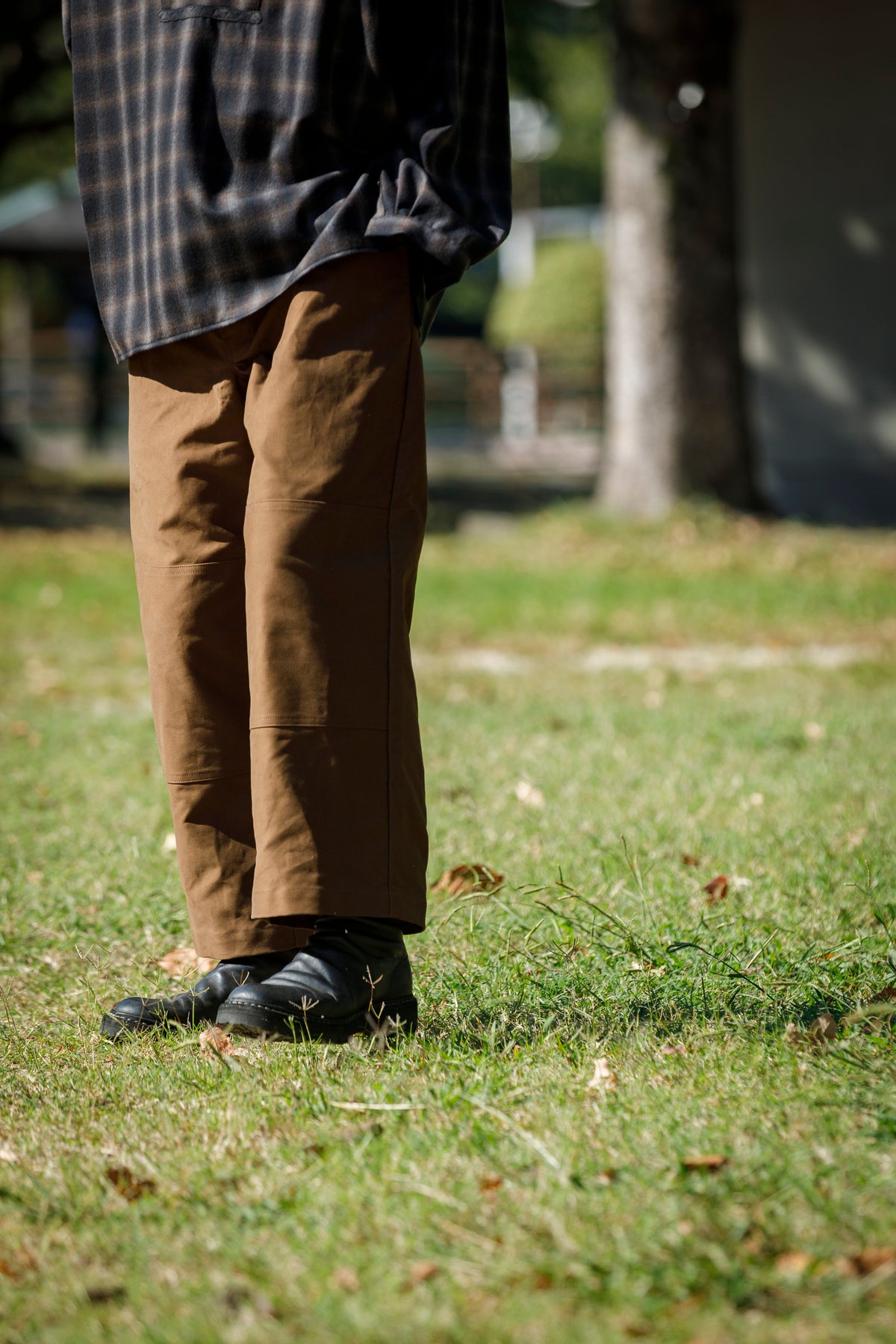 Willow Pants / P-042 - Brown(Dead stock Molskin)