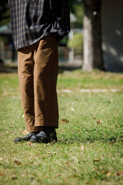 Willow Pants / P-042 - Brown(Dead stock Molskin)
