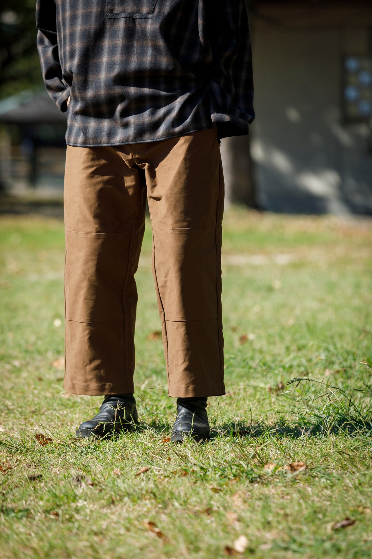 Willow Pants / P-042 - Brown(Dead stock Molskin)