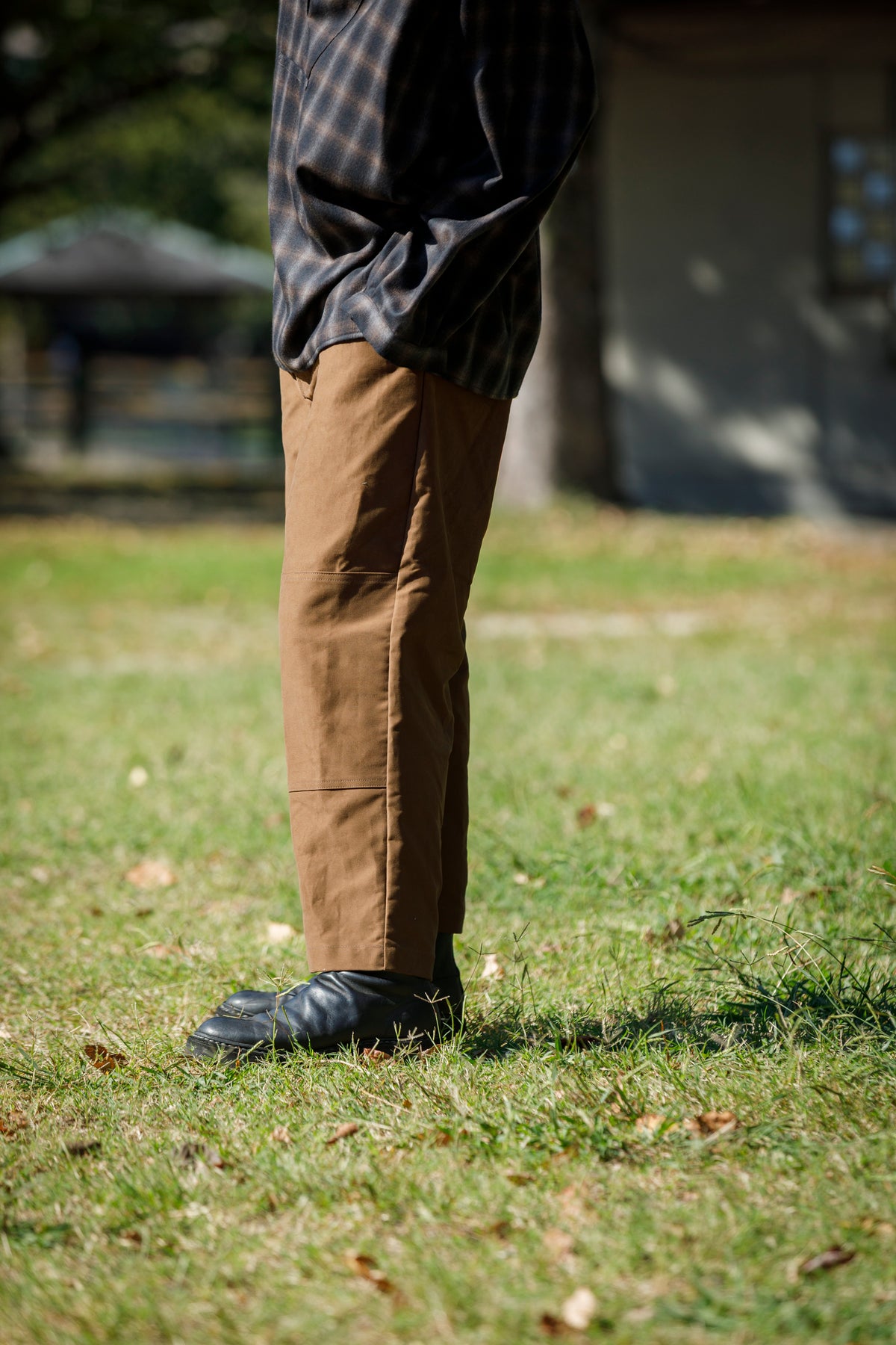 Willow Pants / P-042 - Brown(Dead stock Molskin)