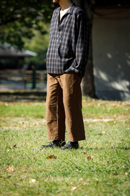 Willow Pants / P-042 - Brown(Dead stock Molskin)