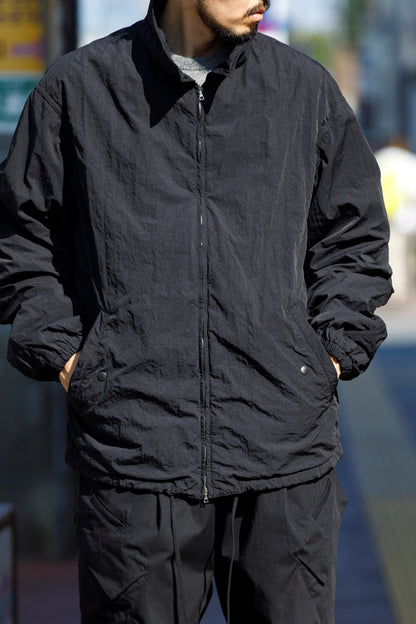 NULABEL / Garment Dyed Zip Up Jacket - Black