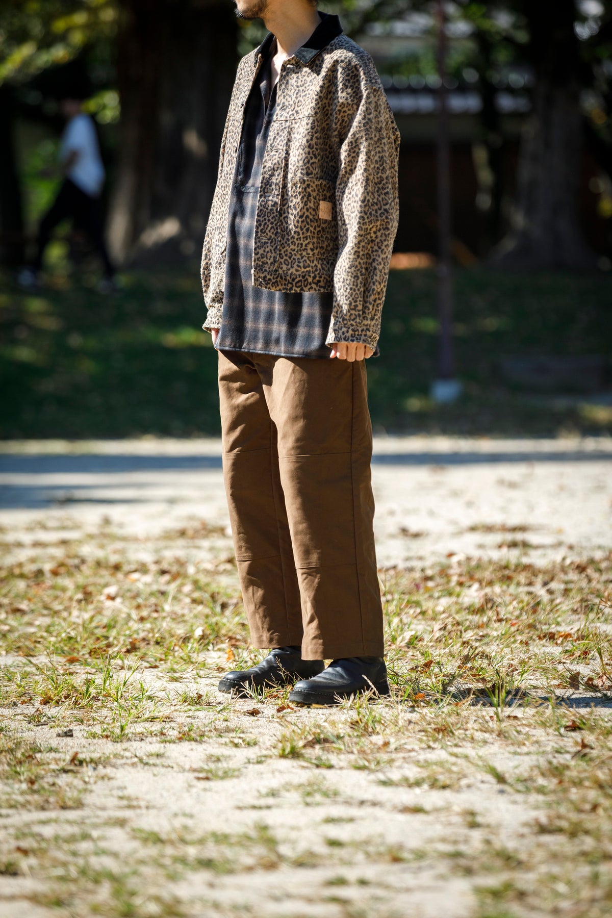 Willow Pants / P-042 - Brown(Dead stock Molskin)
