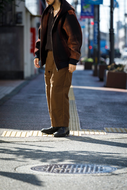 Willow Pants / P-042 - Brown(Dead stock Molskin)