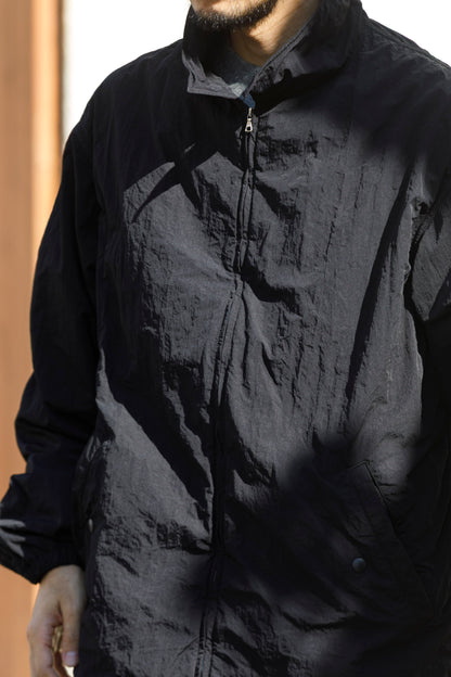 NULABEL / Garment Dyed Zip Up Jacket - Black