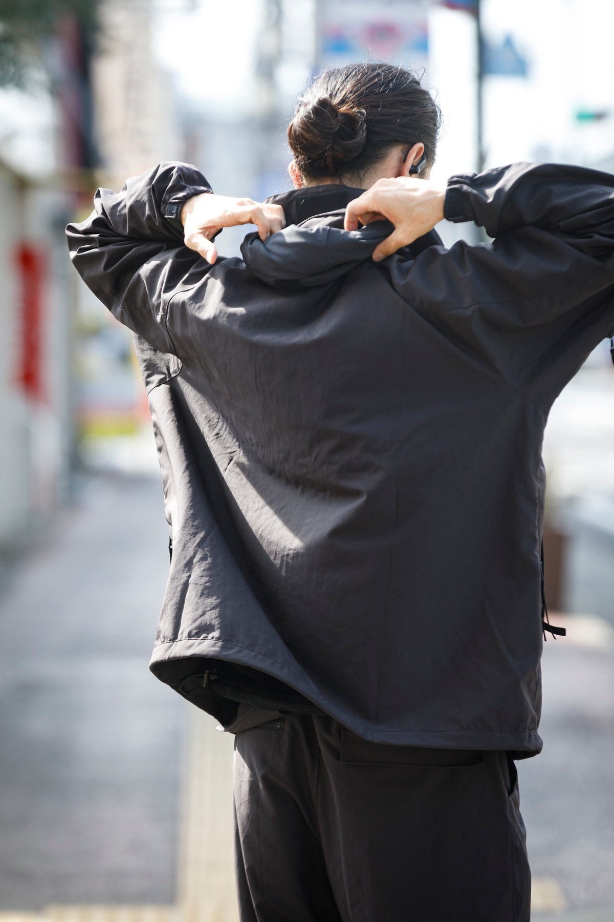 MOUT RECON TAILOR / MICROTECH NUBUCK SHOOTING JACKET - Black