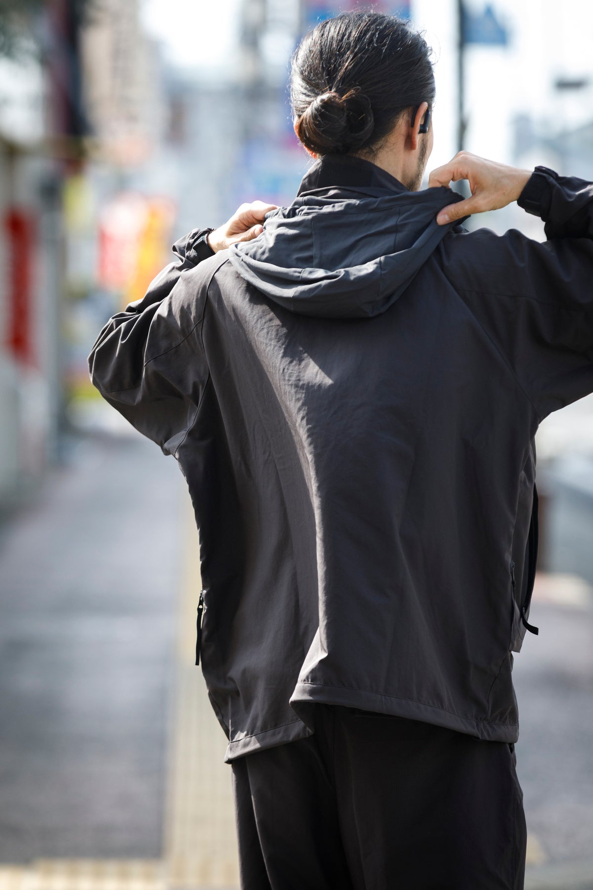 MOUT RECON TAILOR / MICROTECH NUBUCK SHOOTING JACKET - Black