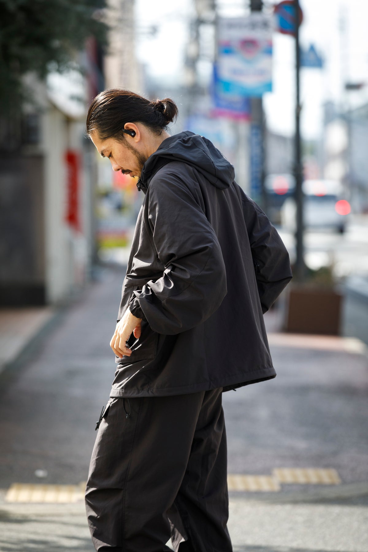 MOUT RECON TAILOR / MICROTECH NUBUCK SHOOTING JACKET - Black