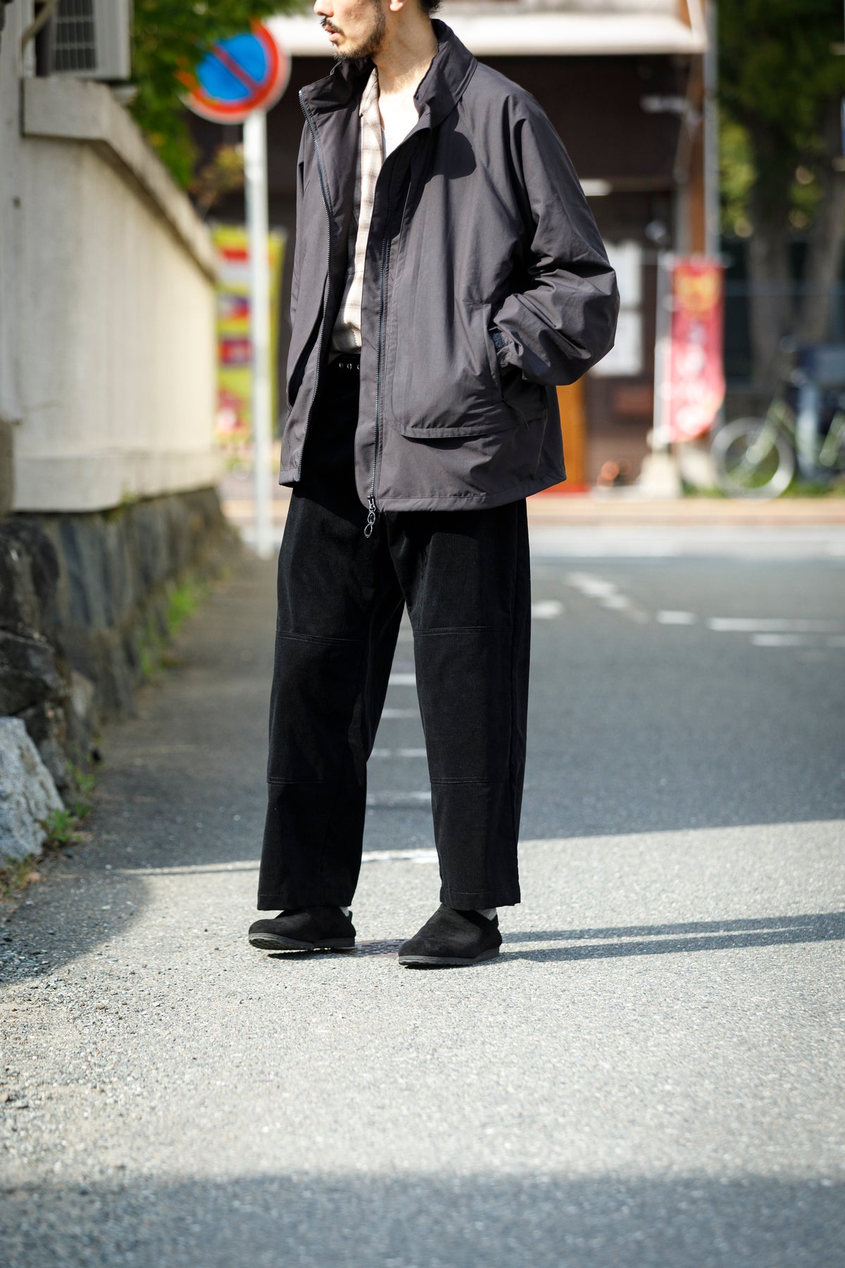 MOUT RECON TAILOR / MICROTECH NUBUCK SHOOTING JACKET - Black