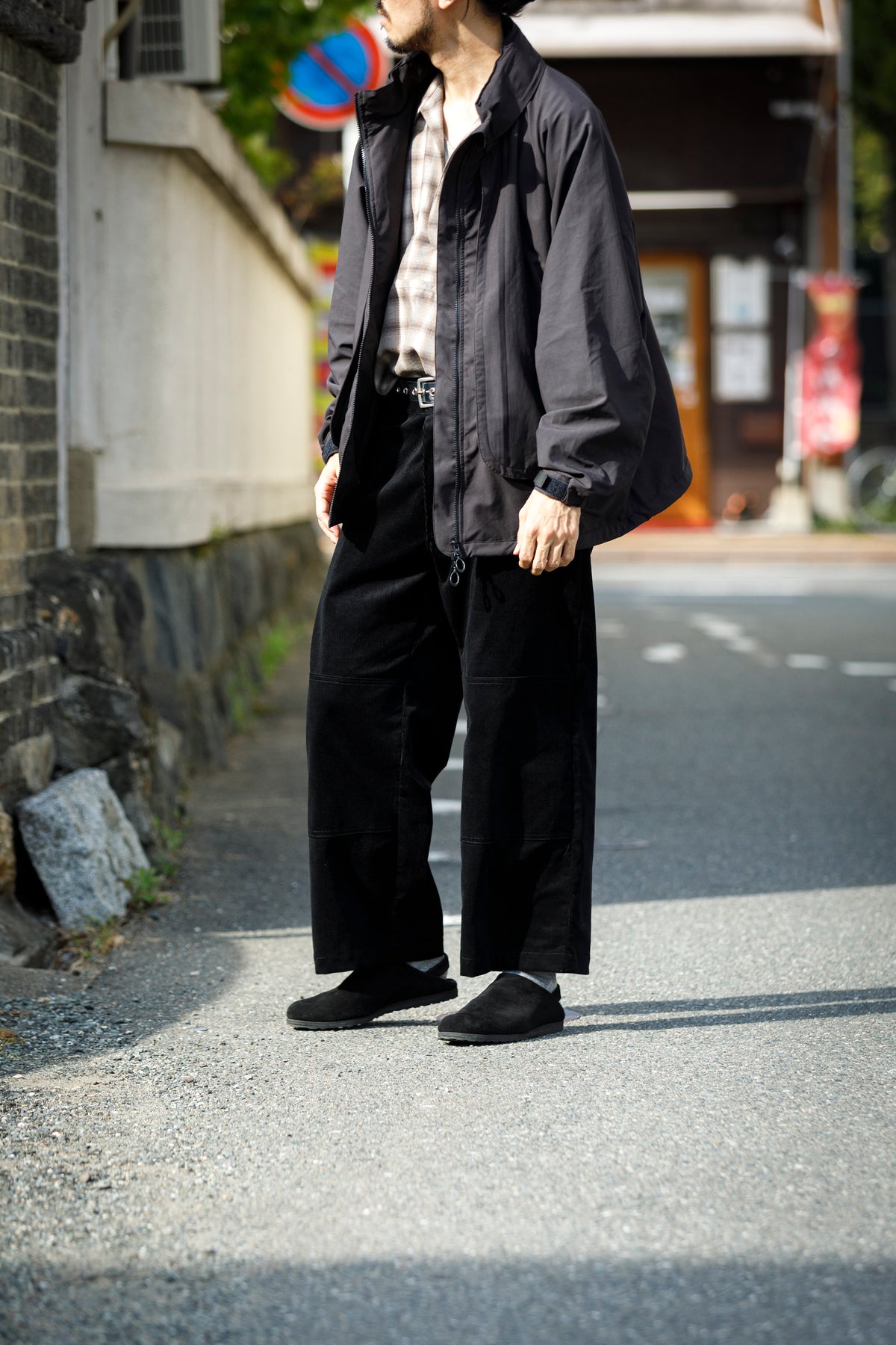 MOUT RECON TAILOR / MICROTECH NUBUCK SHOOTING JACKET - Black