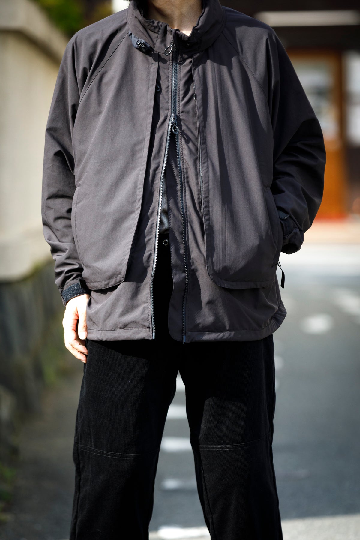 MOUT RECON TAILOR / MICROTECH NUBUCK SHOOTING JACKET - Black