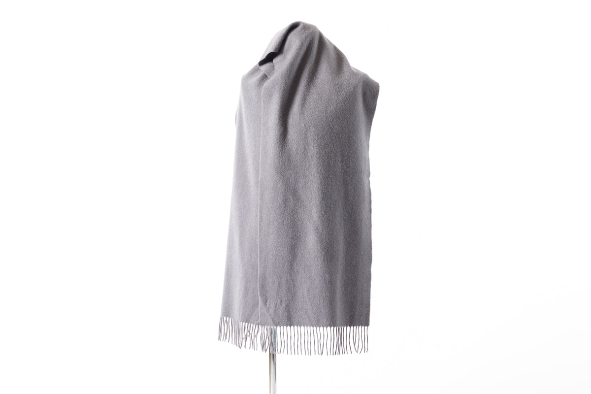 Joshua Ellis / Cashmere plain stole 35×190 - Storm(CPG 52349)
