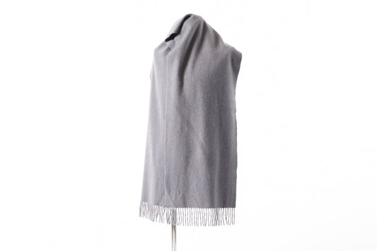 Joshua Ellis / Cashmere plain stole 35×190 - Storm(CPG 52349)