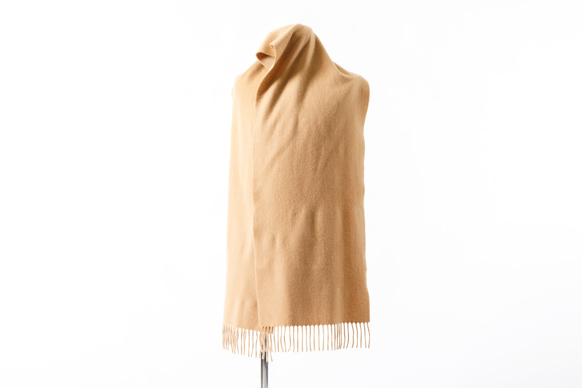 Joshua Ellis / Cashmere plain stole 35×190 - Sand(CPG 60024)