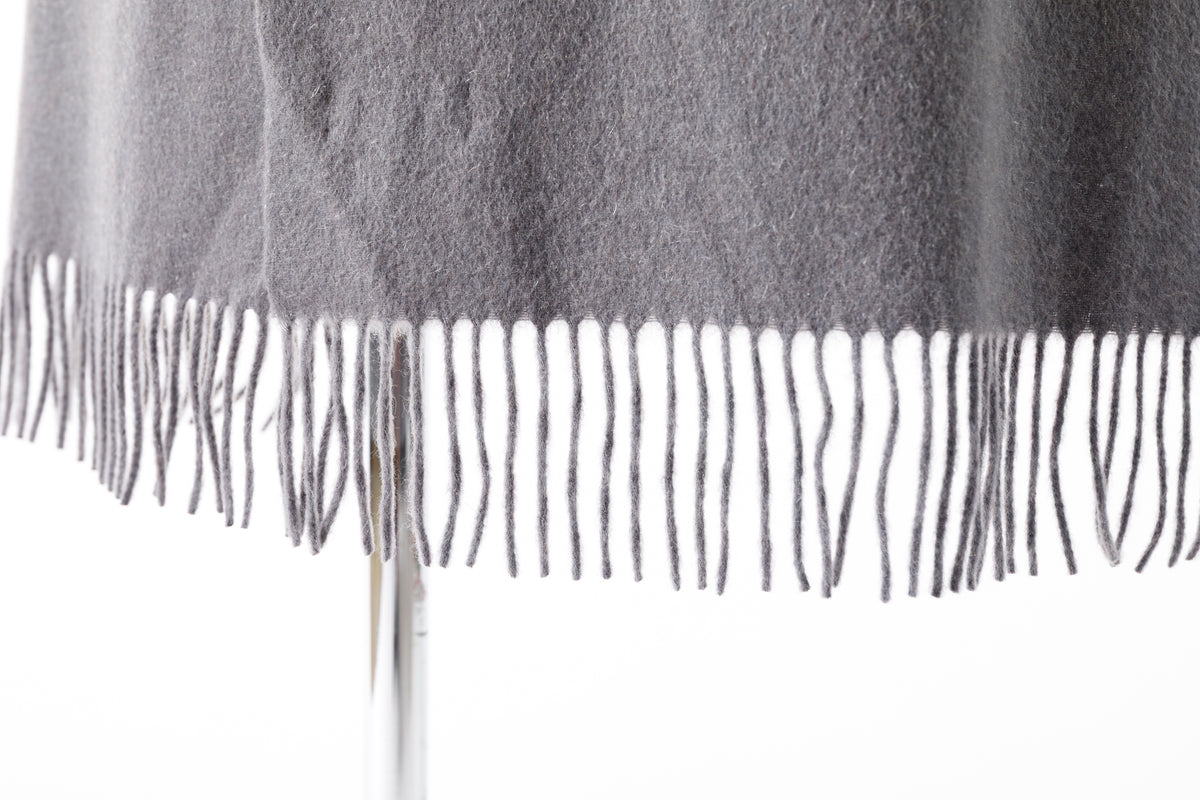 Joshua Ellis / Cashmere plain stole 35×190 - Storm(CPG 52349)