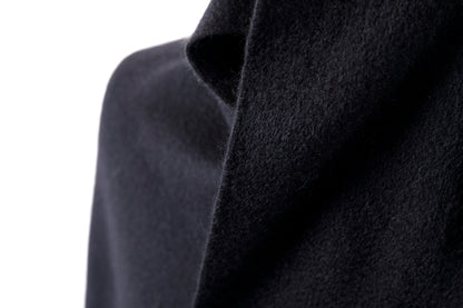 Joshua Ellis / Cashmere plain stole 35×190 - Black(CPG 60004)