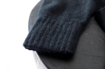 Joshua Ellis / Cashmere Fingerless Glove - Black(K27)