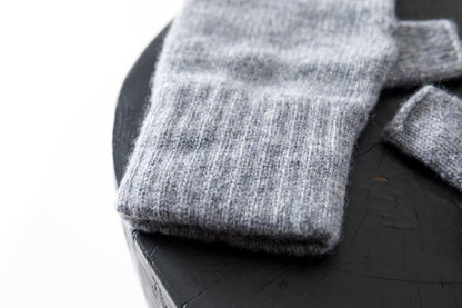 Joshua Ellis / Cashmere Fingerless Glove - Grey(K27)