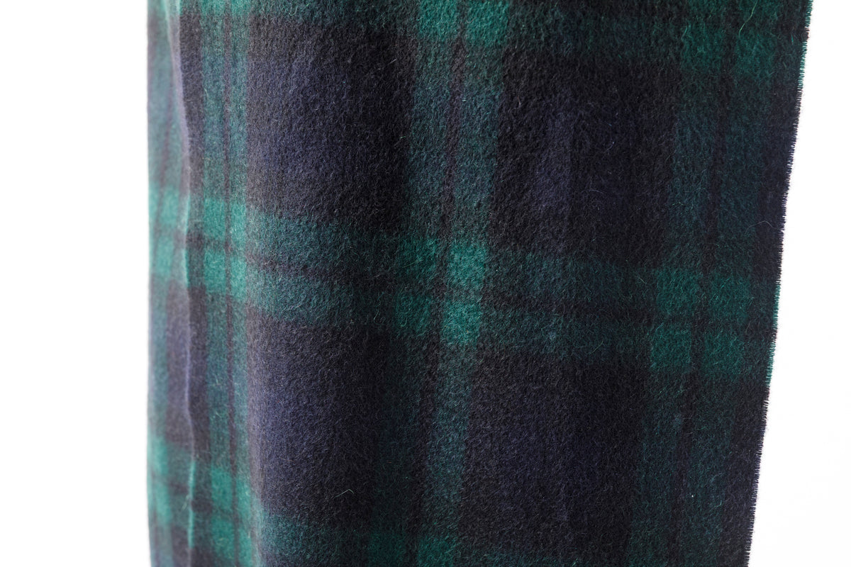 Joshua Ellis / Cashmere plain stole 30×180 - Black Watch(CPG 52659)