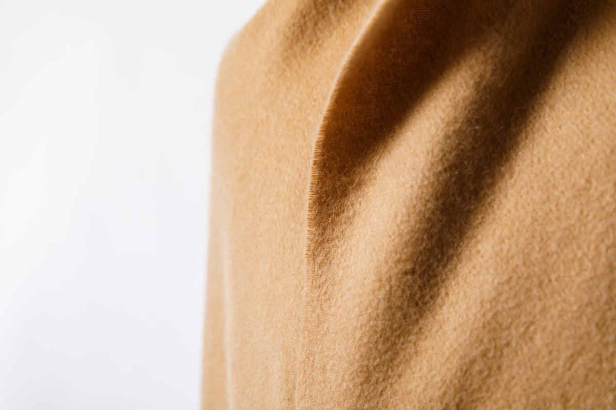 Joshua Ellis / Cashmere plain stole 35×190 - Sand(CPG 60024)