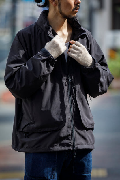 Joshua Ellis / Cashmere Fingerless Glove - Beige(K27)