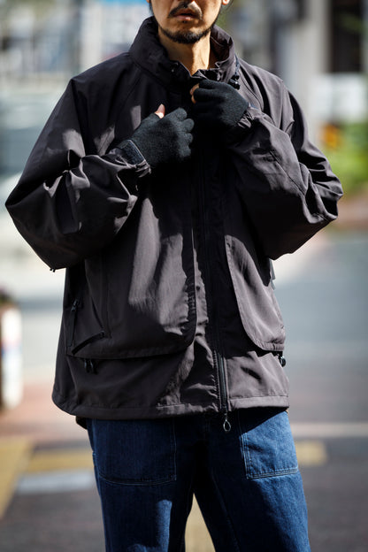 Joshua Ellis / Cashmere Fingerless Glove - Black(K27)
