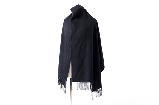 Joshua Ellis / Cashmere Plains Stole 70×190 - Black(CPG 48870)