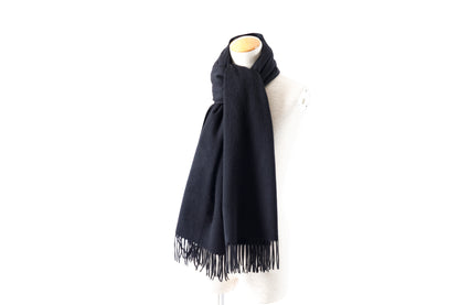 Joshua Ellis / Cashmere Plains Stole 70×190 - Black(CPG 48870)