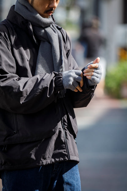 Joshua Ellis / Cashmere Fingerless Glove - Grey(K27)
