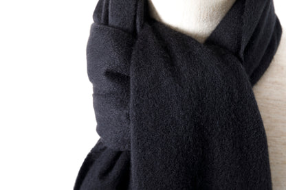 Joshua Ellis / Cashmere Plains Stole 70×190 - Black(CPG 48870)