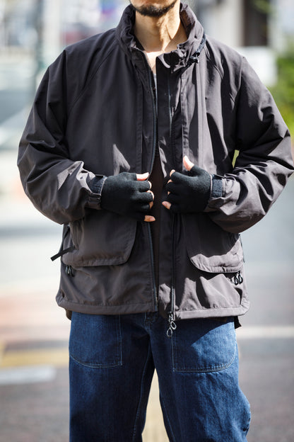Joshua Ellis / Cashmere Fingerless Glove - Black(K27)