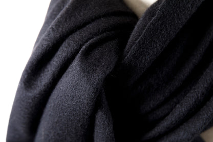 Joshua Ellis / Cashmere Plains Stole 70×190 - Black(CPG 48870)