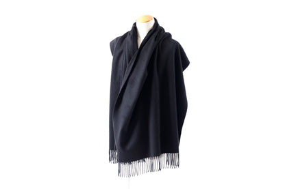 Joshua Ellis / Cashmere Plains Stole 70×190 - Black(CPG 48870)