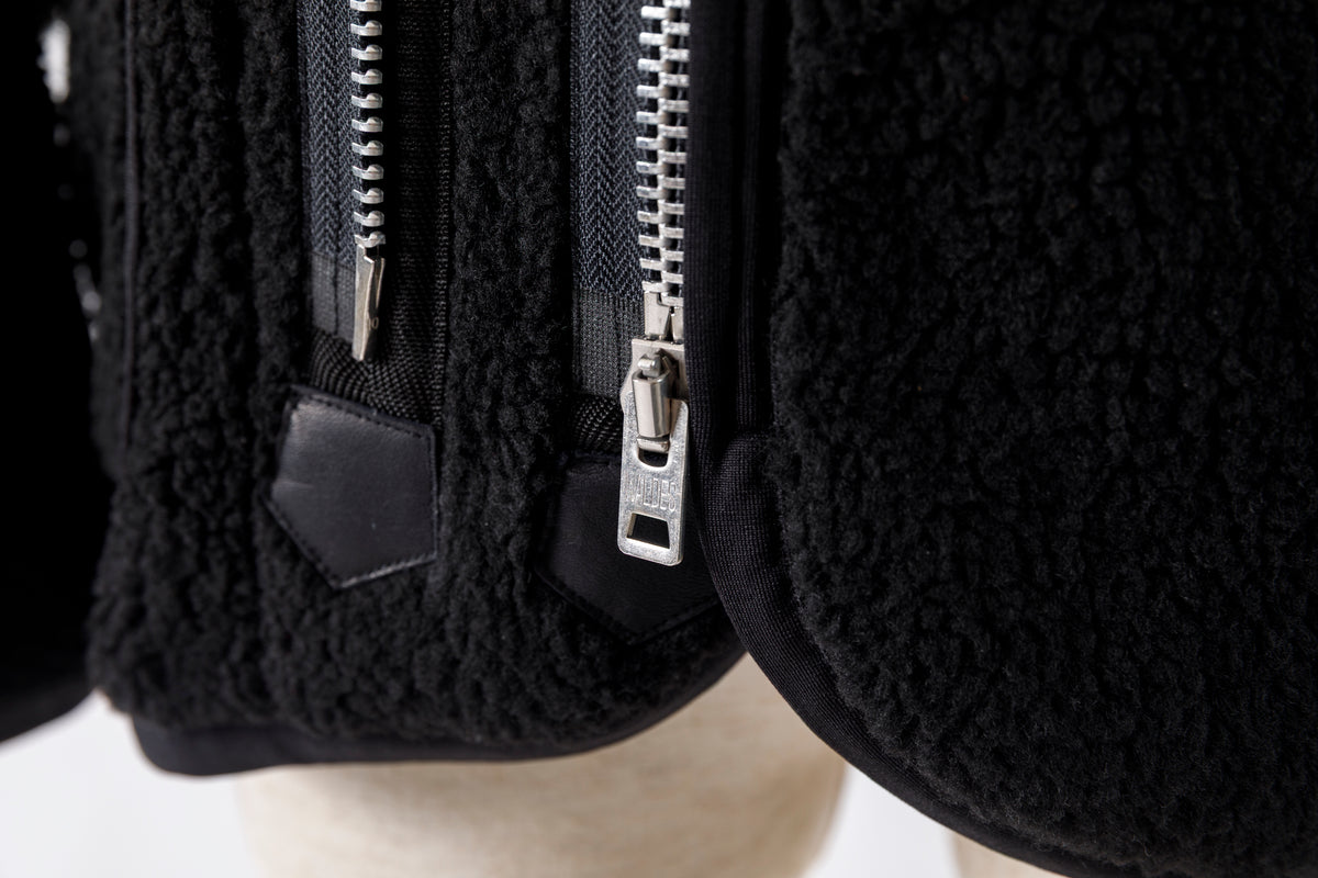 MOJITO / ROOM No.206 Jacket_boa fleece - Black