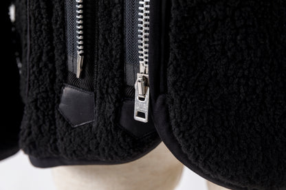 MOJITO / ROOM No.206 Jacket_boa fleece - Black