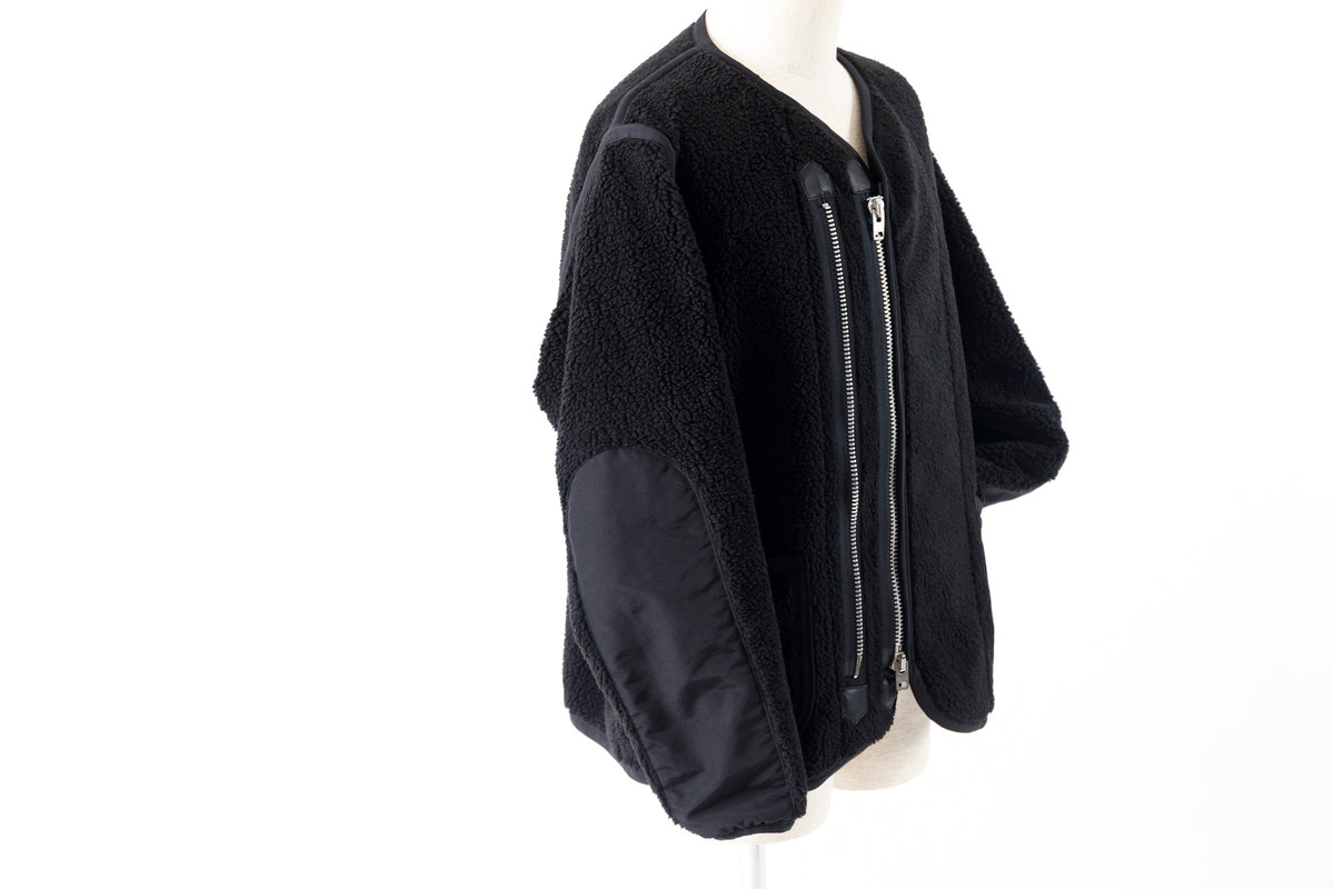 MOJITO / ROOM No.206 Jacket_boa fleece - Black