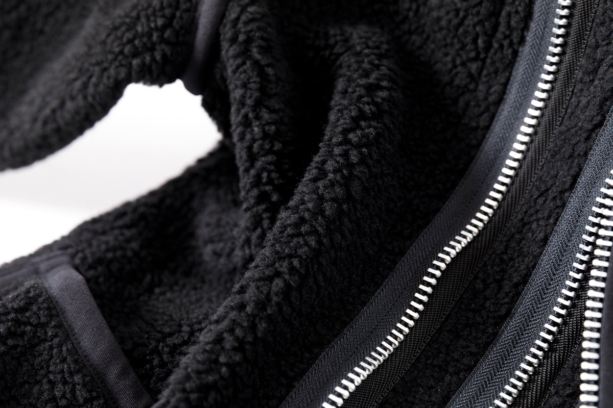 MOJITO / ROOM No.206 Jacket_boa fleece - Black