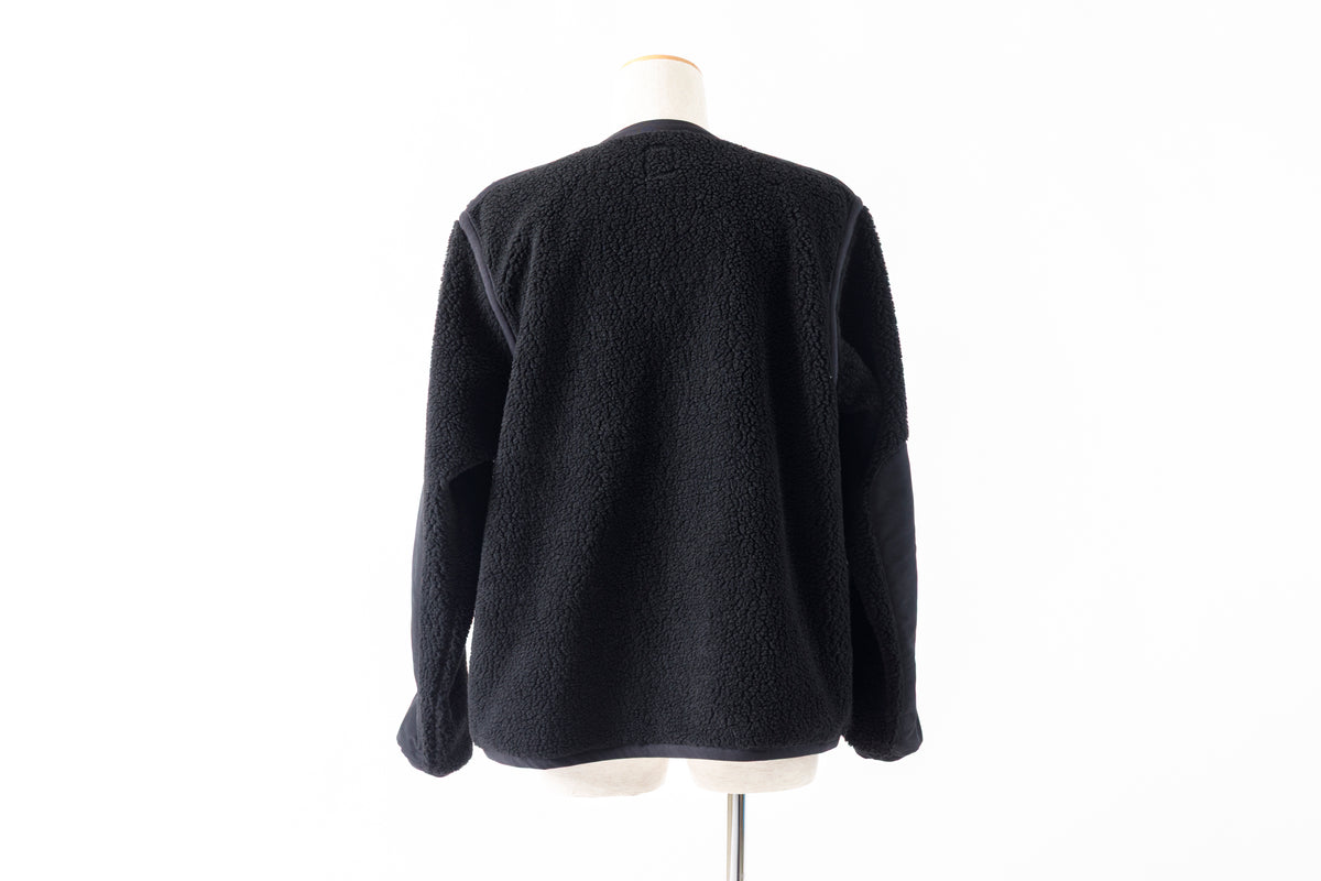 MOJITO / ROOM No.206 Jacket_boa fleece - Black