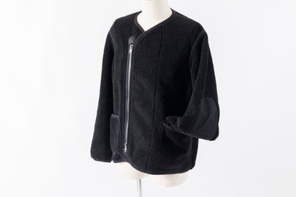 MOJITO / ROOM No.206 Jacket_boa fleece - Black