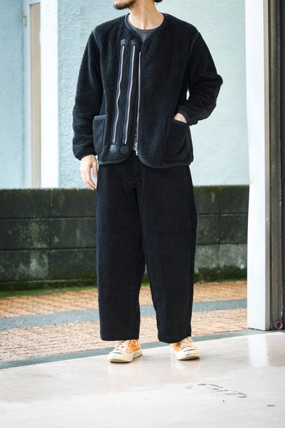 MOJITO / ROOM No.206 Jacket_boa fleece - Black
