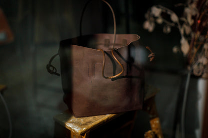 AMIACALVA A158 CALF SCARECROW TOTE(S) - D.Brown