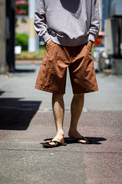 Willow Pants /  P-037 Brown(柿渋染め)